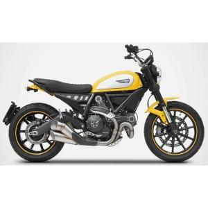 DUCATI スクランブラーSixty2 16-19 スリップオンマフラー 