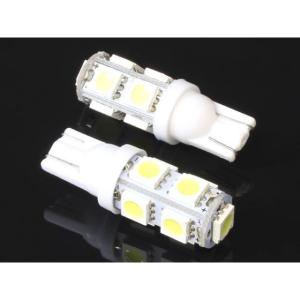 正規品／ライズコーポレーション 汎用 9連 SMD/LEDバルブ T10 ウェッジ球 2個セット カラー：ホワイト メーカー在庫あり RISE CO…｜motoride