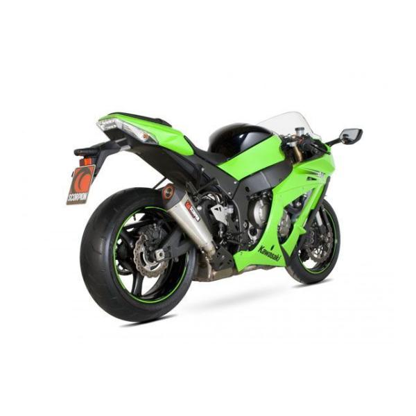 スコーピオン Ninja ZX-10R Serket（Taper）テーパースリップオン Stainl...