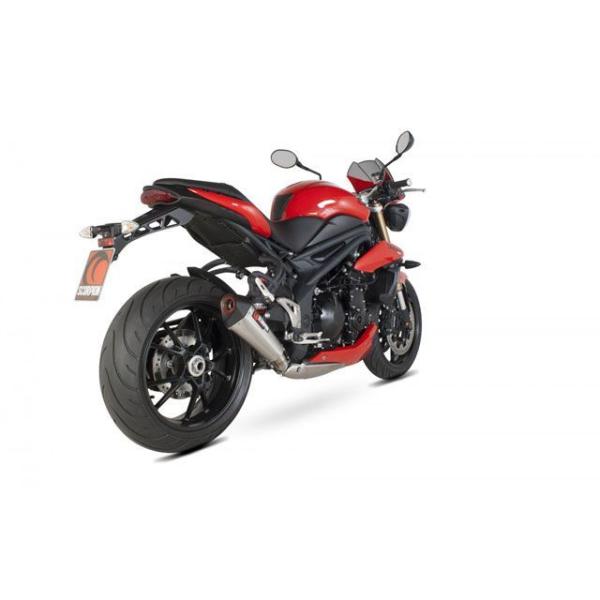 スコーピオン Speed Triple 1050 Serket（Taper）テーパースリップオン ス...