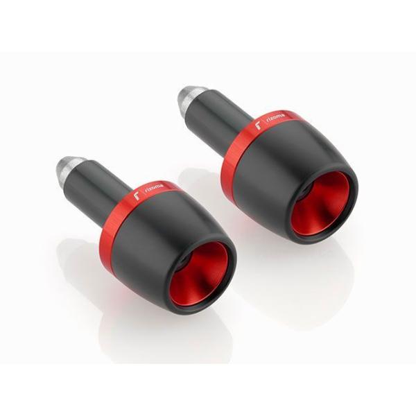 リゾマ 汎用 バーエンドウェイト「Inverse」 カラー レッド RIZOMA