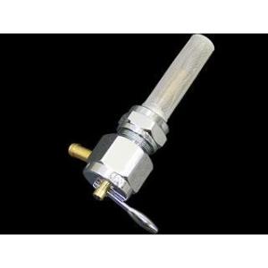 ネオファクトリー ハーレー用 13/16NPT ヘックススタイルガソリンコック 仕様 90° フロン...