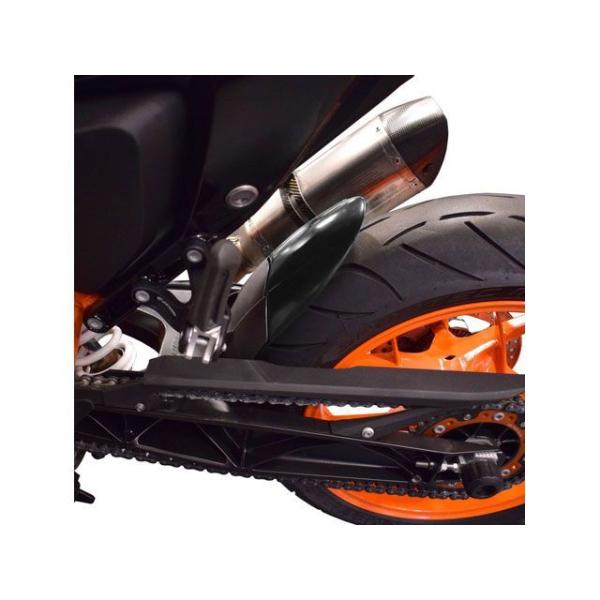 ピラミッドプラスチック KTM 250 Duke Hugger Extension Matte Bl...