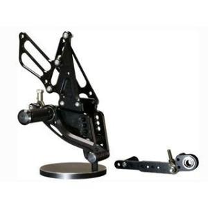 ベビーフェイス GSXR600/750 バックステップキット カラー ブラック BABYFACE