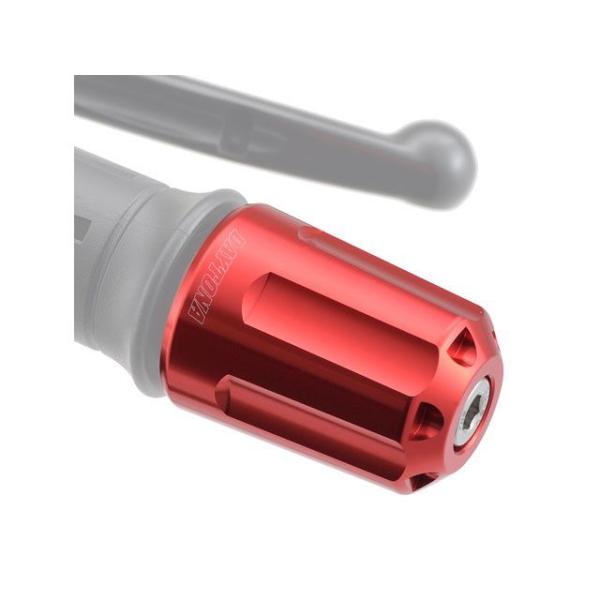 デイトナ バイク用 バーエンド アルミビレット ヘビーウエイト（リボルバー） カワサキ M17タイプ...