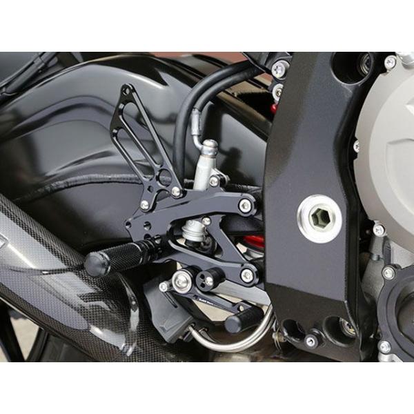 ベビーフェイス S1000R バックステップキット カラー ブラック BABYFACE