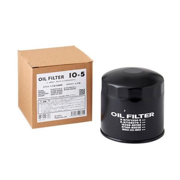 フィルト IO-5 イスズ ニッサン UD マツダ車用 オイルフィルター10個入り FILT