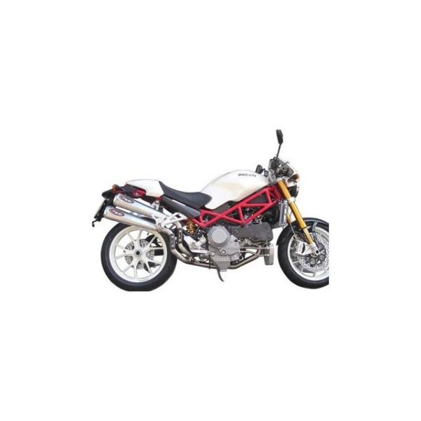 マービング MONSTER S4R デュアルマフラー ダブルアウトゴーイング コニカルエンド ＆Os...