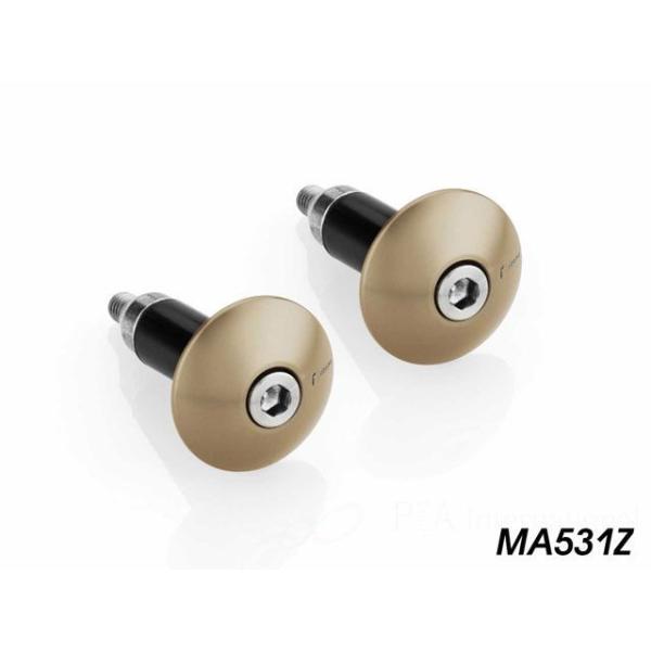 リゾマ 汎用 ハンドルバーウエイト 「Slim」（ブロンズ） RIZOMA