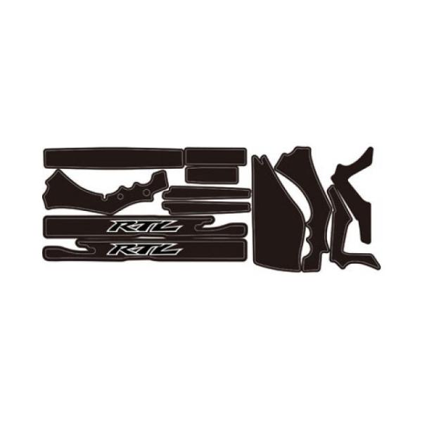 【メーカー直送】力造 HRC RTL250F/260F フレームデカールKIT/プロテクションシール...