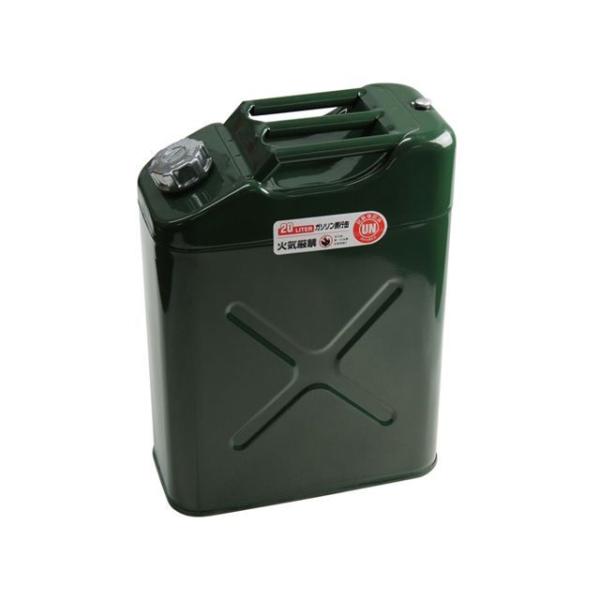 【メーカー直送】プロツールス ガソリン携行缶 容量 20L カラー グリーン ProTools
