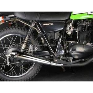 プリティー製 XJR400 4HM 改 タイプ1 4-2-1 マフラー メッキ