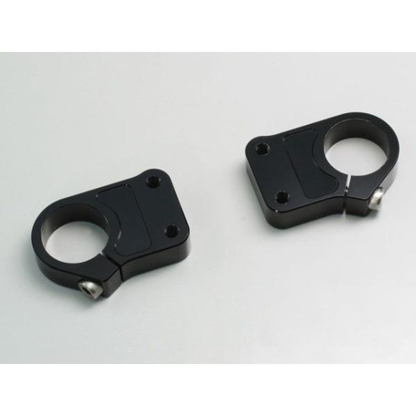 ハリケーン 汎用 アンダーブラケット カラー ブラックアルマイト メーカー在庫あり HURRICAN...