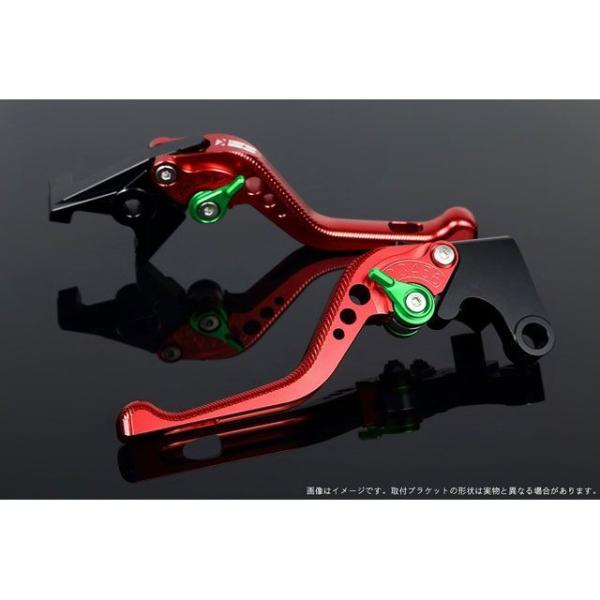 SPEEDRA XMAX アジャストレバー 3Dショート（レバー本体カラー：レッド） アジャスターカ...