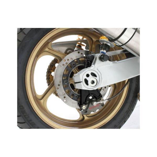 アクティブ ZEPHYR1100 ZEPHYR1100RS リアキャリパーサポート カラー ブラック...