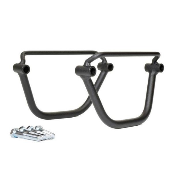 ロングライド CLICK-ONブラケット ハーレー ソフテイル（2018〜） 左右セット（ブラック）...