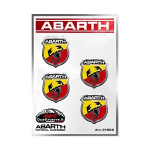 アバルト ステッカー エンブレム ステッカー （4個セット） 車 雑貨 ABARTHの商品画像