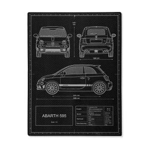 アバルト（ABARTH） 現品 FIAT ABARTH 1000 TCR ポスター : ミニ