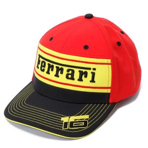 フェラーリ 帽子 スクーデリア フェラーリ C.ルクレール イタリアGP ドライバー キャップ 2023 モータースポーツ 雑貨 Ferrariの商品画像