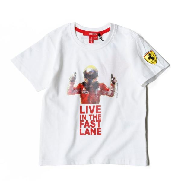 フェラーリ Tシャツ パイロット キッズ Tシャツ モータースポーツ ウェア Ferrari