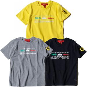 フェラーリ Tシャツ キッズ F1 Tシャツ モータースポーツ ウェア Ferrari｜motorimoda