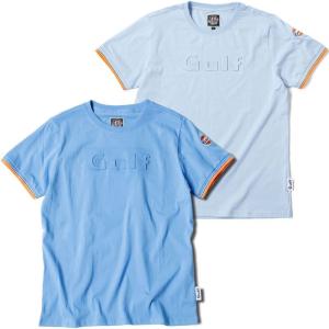 ガルフ Tシャツ 3D ロゴ Tシャツ 車 ウェア GULF｜motorimoda