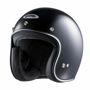 【griffin】SPEEDSTAR スピードスター　ヘルメット　黒　シールド付 グリフィン シールド・ピーク スピードスター 専用シールド バイク