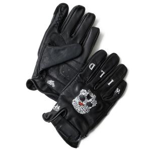 3シーズングローブ ゴールドトップ クルーザー ジップ レザーグローブ
