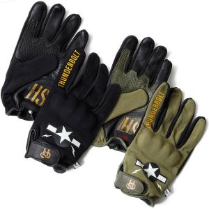 ヘルストン 3シーズングローブ サンダーボルト グローブ バイク helstons THUNDERBOLT GLOVES