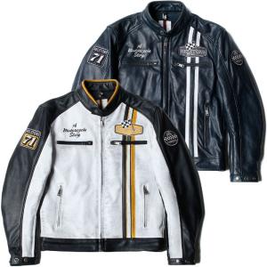 ヘルストン レザー ジェイ ジャケット バイク ウェア アウター