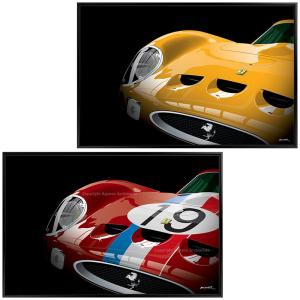 ルマン 24 ポスター 250 GTO  (70 × 100cm) 車 雑貨 Le Mans 24h｜motorimoda