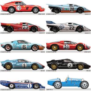 ルマン 24 ポスター THE WINNERS(115 × 60cm) 車 雑貨 Le Mans 24h