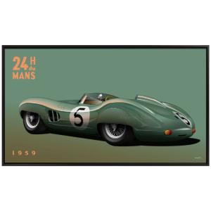 ルマン 24 ポスター LE MANS 1959  (115 × 60cm) 車 雑貨 Le Mans 24h｜motorimoda