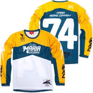 デウス エクス マキナ ロングスリーブ オフロード MX ジャージ バイク