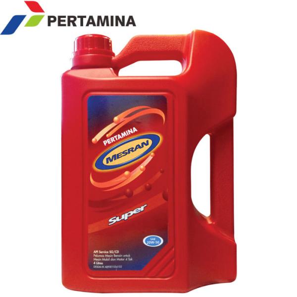 雑貨 プルタミナ マセラン スーパー SAE 20W-50 車 PERTAMINA MESRAN S...