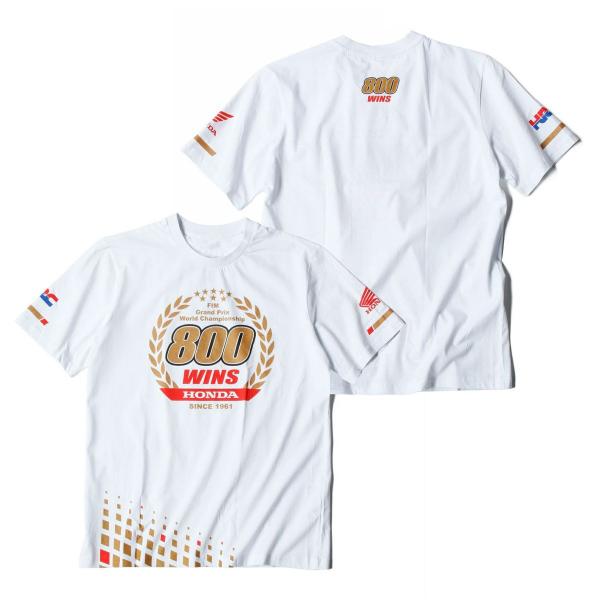 レプソルホンダ Tシャツ ホンダ HRC 800 Wins 記念Tシャツ モータースポーツ ウェア ...