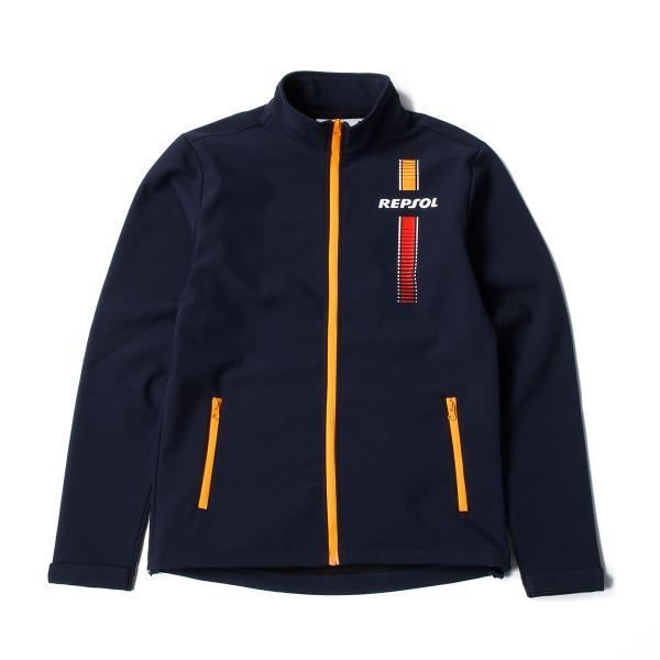 レプソルホンダ アウター レプソル レーシング ソフトシェル ジャケット モータースポーツ ウェア ...