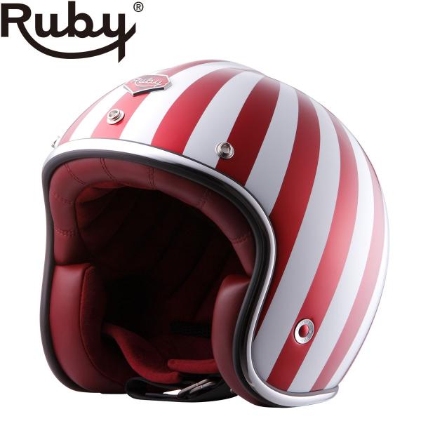 ジェット ルビー シブヤ（パヴィヨン） バイク ヘルメット Ruby