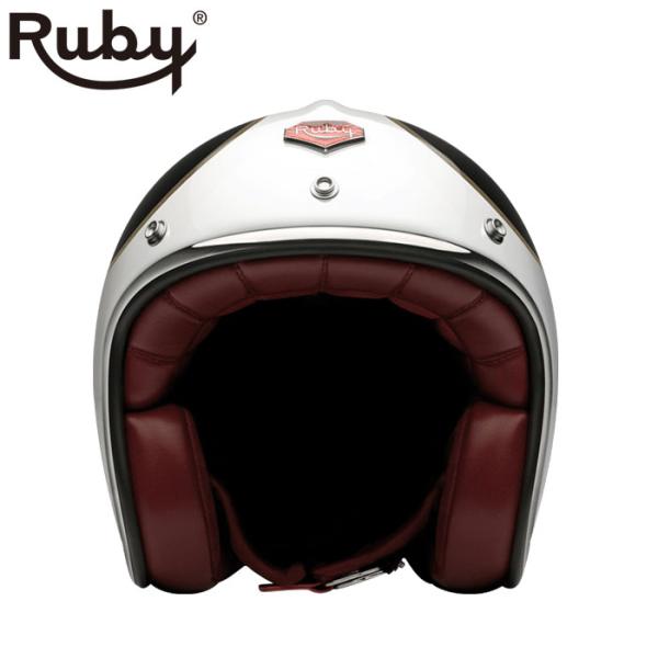 ジェット ルビー ボンネビル（パヴィヨン） バイク ヘルメット Ruby