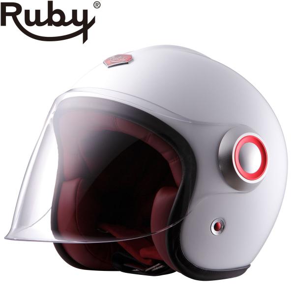 ジェット ルビー ガブリエル（ベルベデーレ） バイク ヘルメット Ruby