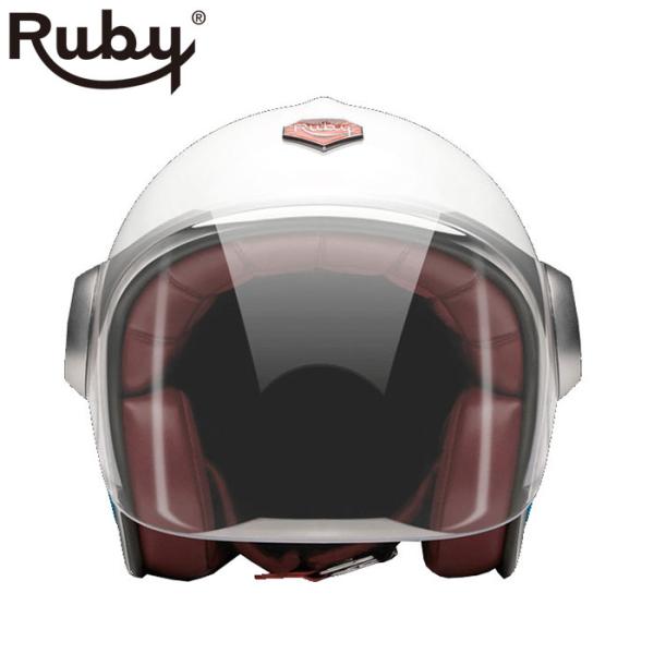 ジェット ルビー スパンダウ（ベルベデーレ） バイク ヘルメット Ruby