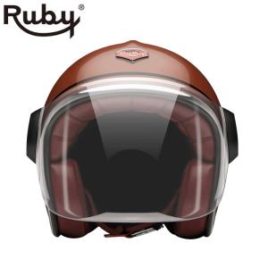 ジェット ルビー フランス（パヴィヨン） バイク ヘルメット Ruby 爆買