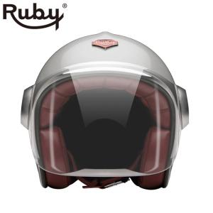 新品 ruby ヘルメット ベルベデーレ用バイザー ダークスモーク シールド ルビー ベルベデーレ用バイザー ダーク バイク ヘルメット