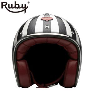 ジェット ルビー モナコ（パヴィヨン） バイク ヘルメット Ruby