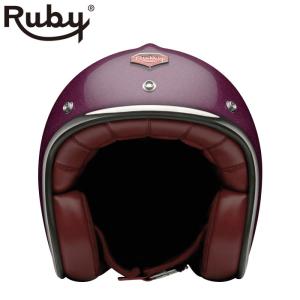 ジェット ルビー アステリオン（パヴィヨン） バイク ヘルメット Ruby