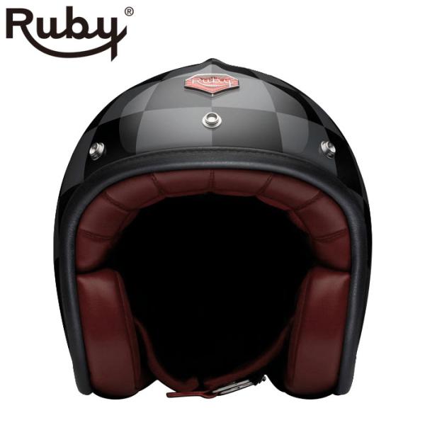 ジェット ルビー ディジョン（パヴィヨン） バイク ヘルメット Ruby