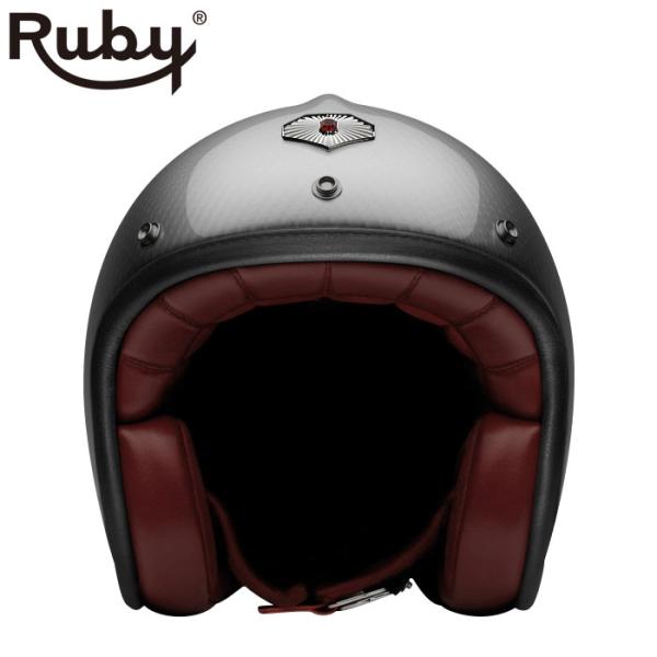 ジェット ルビー グレイス ノワール（パヴィヨン） バイク ヘルメット Ruby