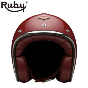 ジェット ルビー フランス（パヴィヨン） バイク ヘルメット Ruby