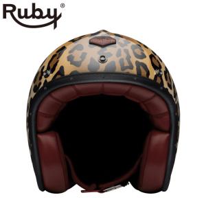 ジェット ルビー フランス（パヴィヨン） バイク ヘルメット Ruby