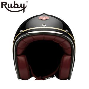 ジェット ルビー フランス（パヴィヨン） バイク ヘルメット Ruby